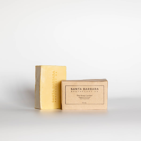 № 11 - The Rose Garden Rosewood and Geranium Goat Milk Bar Soap