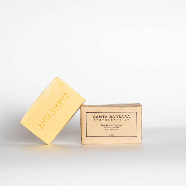 № 11 - The Rose Garden Rosewood and Geranium Goat Milk Bar Soap