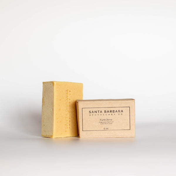 No. 8 - Funk Zone Cedarwood and Patchouli Goat Milk Bar Soap