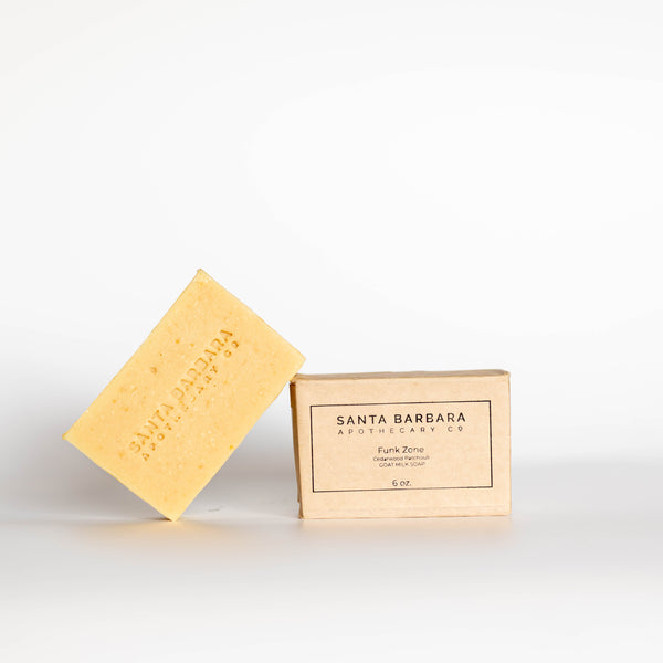 No. 8 - Funk Zone Cedarwood and Patchouli Goat Milk Bar Soap